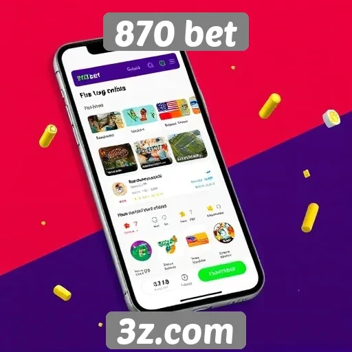 870 bet lança novo aplicativo para usuários
