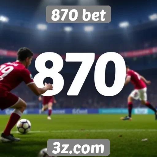 Perspectivas de crescimento do mercado de apostas online com 870 bet