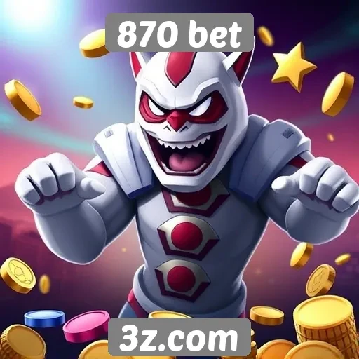 Variedade de jogos disponíveis na plataforma 870 bet